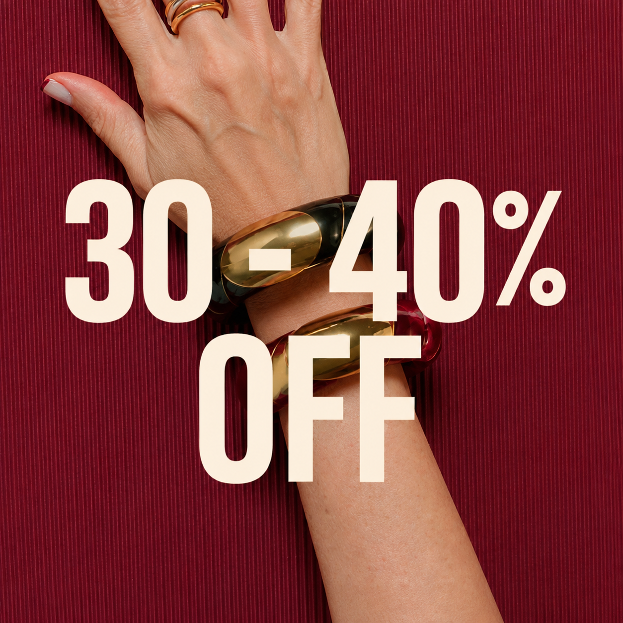 30–40% Off