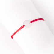 Pulsera cordón ANAIS silver