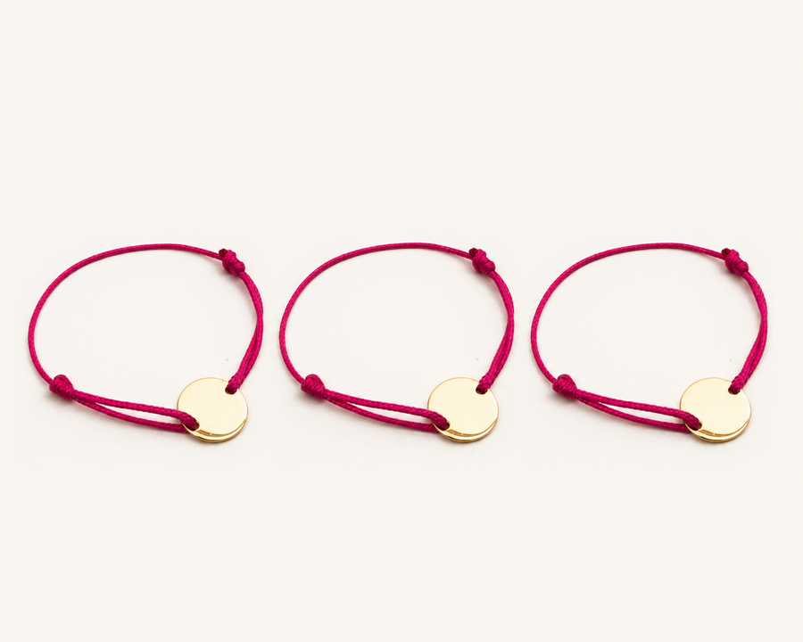 3 pulseras Anais