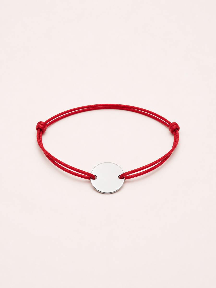 Pulsera cordón ANAIS silver