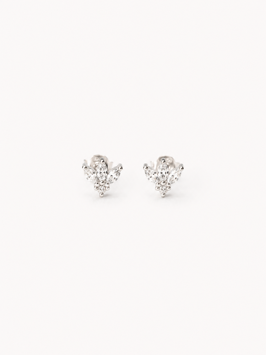 Aros REINA ZIRCONIA silver (la unidad)