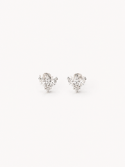 Aros REINA ZIRCONIA silver (la unidad)