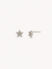 Pulsera cordón LEA silver + aros STAR silver