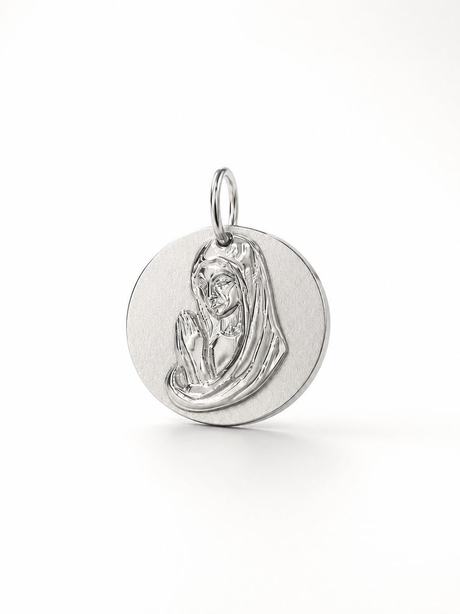 Medalla MARIA PROTECTORA silver - New