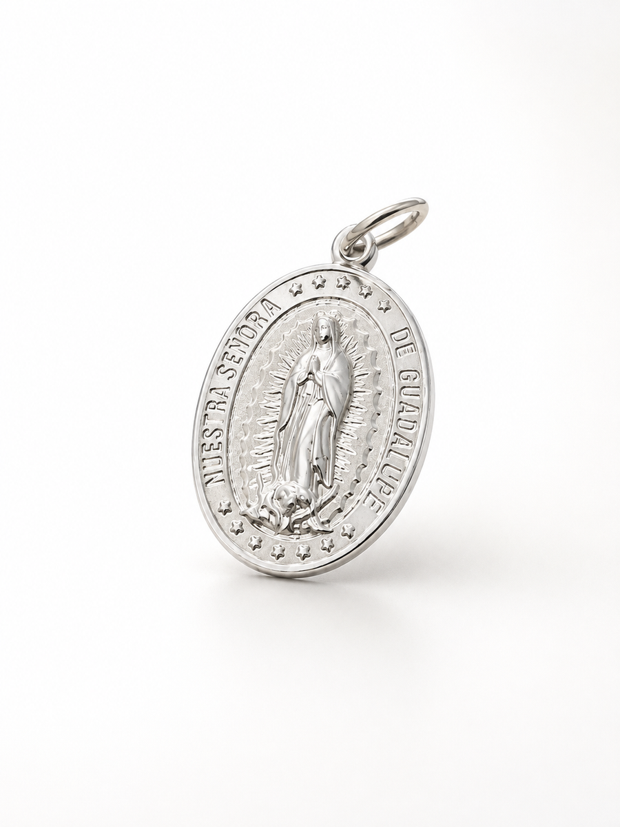 Dije GUADALUPE silver - New