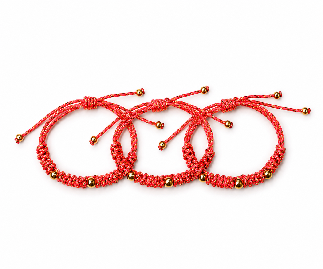3 Pulseras Coca