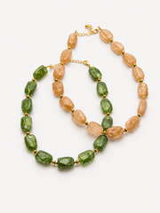 Collar PETRA + Aros ESPIGA