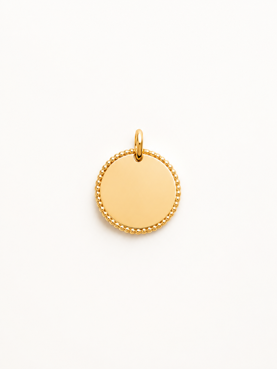 Cadena JADE + medalla SOLEDAD