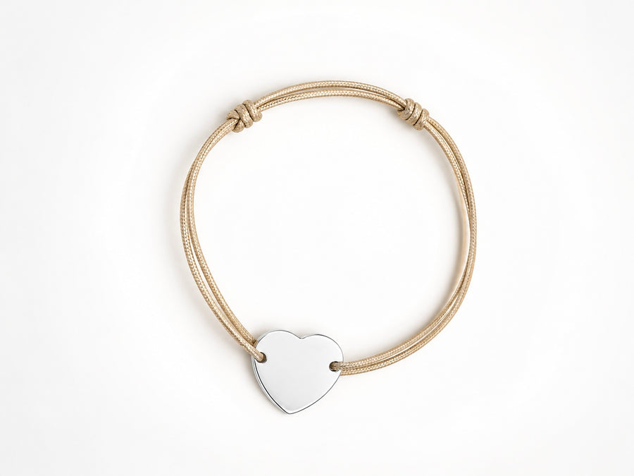 Pulsera cordón AME silver