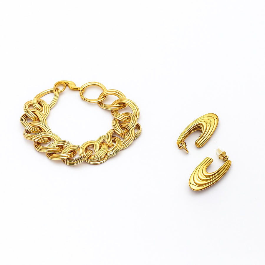 Pulsera grace + Aros Jessi