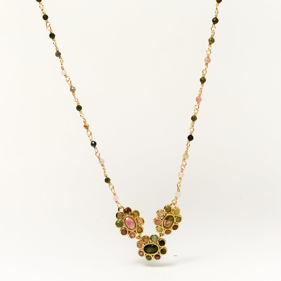 Collar AGATA 3 FLORES