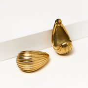 Aros GOTA TEXTURADA (el par)