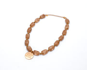 Collar petra + medalla emma L
