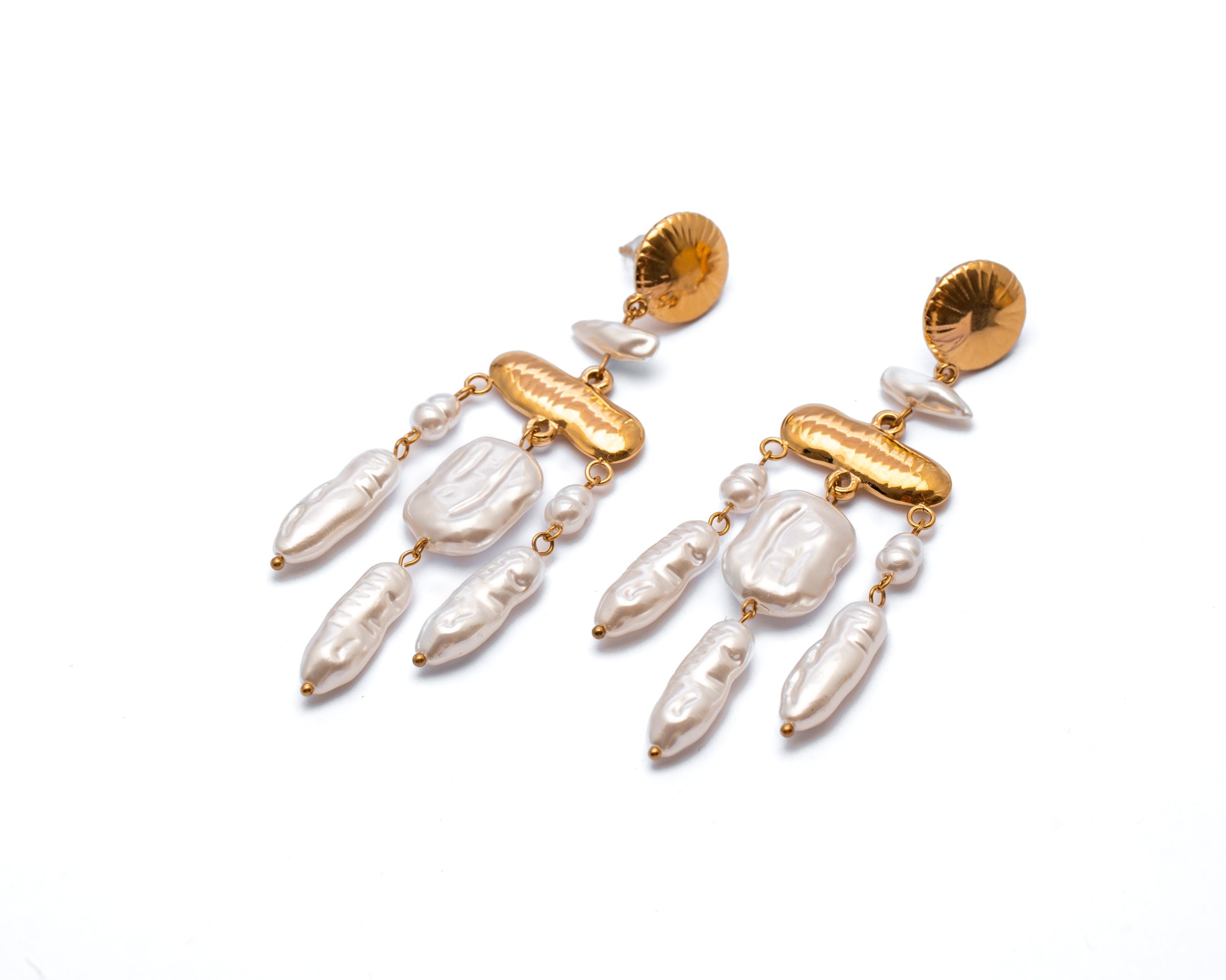 Aros helena + Pulsera nicky bis doble