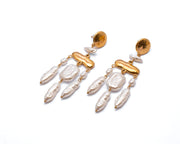Aros helena + Pulsera nicky bis doble